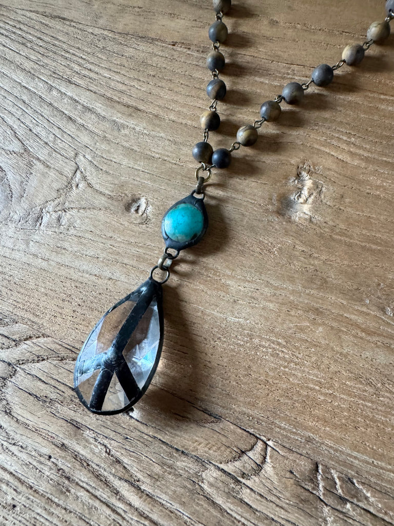 Handsoldered Peace Necklace