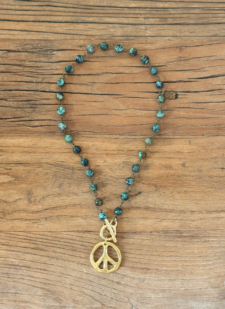 Ramble Peace Necklace