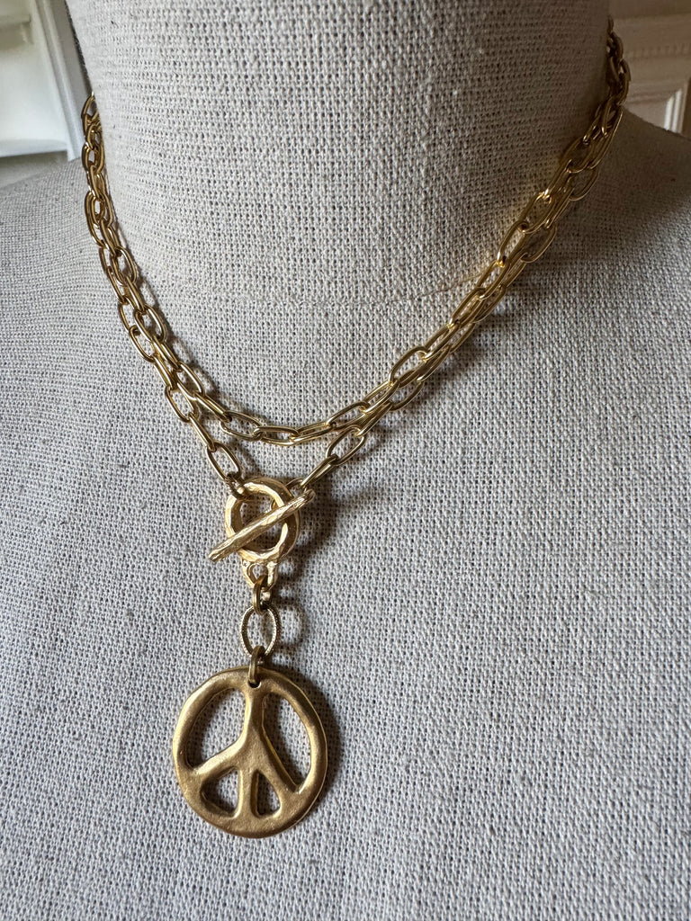 Wrapped in Peace Necklace
