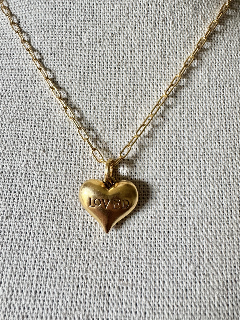 Loved Heart Necklace