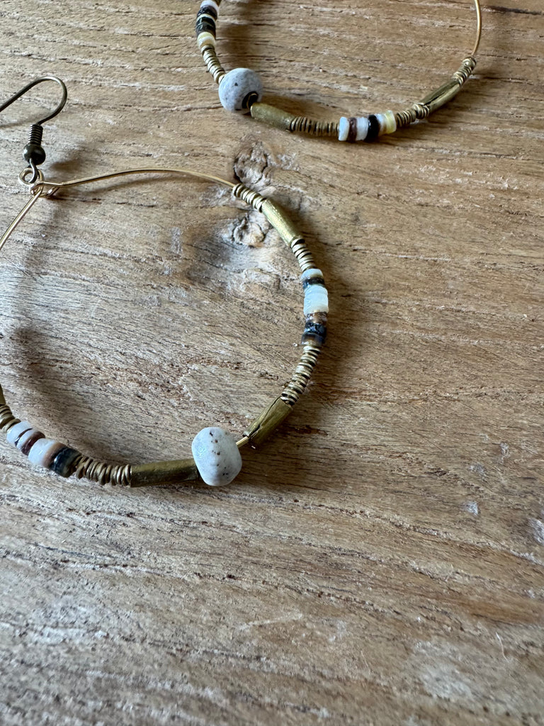 Desert Canyon Hoop Earrings