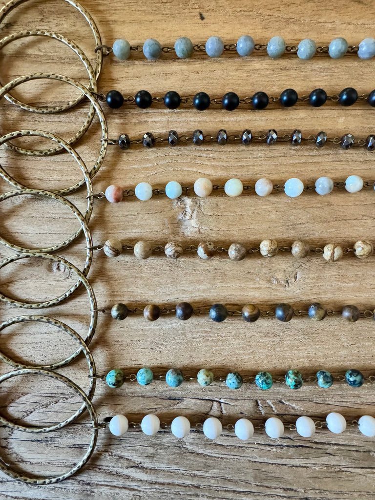 Full Circle Stone Stunner Necklace