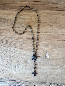 Foundry Cross Necklace