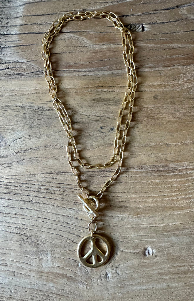 Wrapped in Peace Necklace