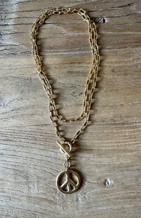 Wrapped in Peace Necklace