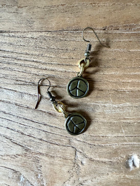 Peace Link Earrings