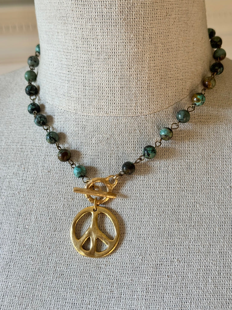 Ramble Peace Necklace