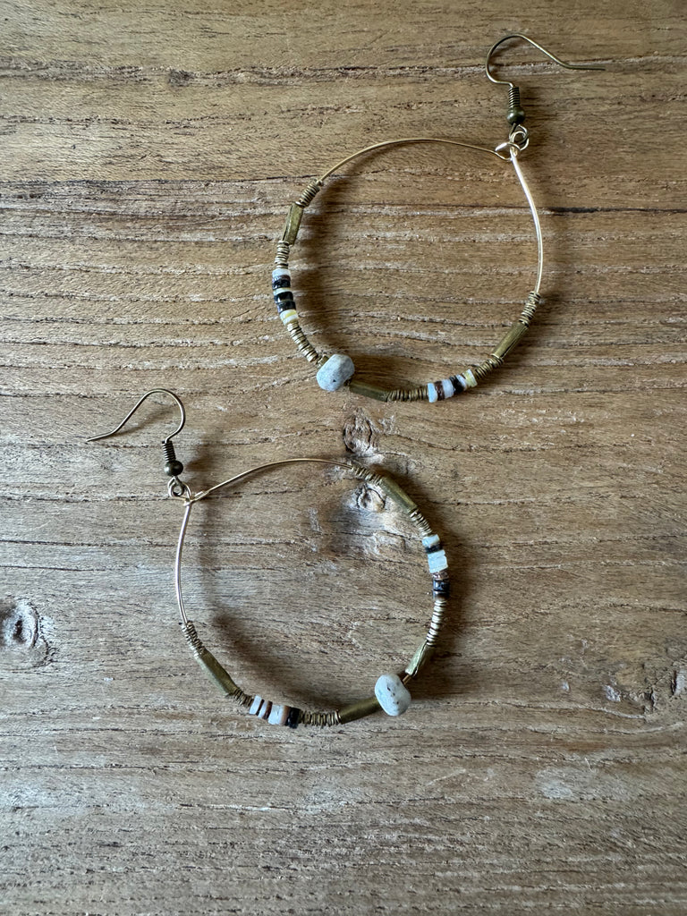 Desert Canyon Hoop Earrings