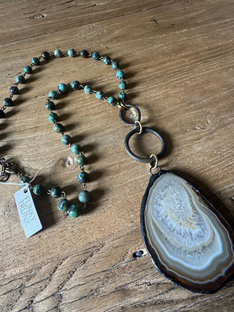 Wildwood Agate Necklace