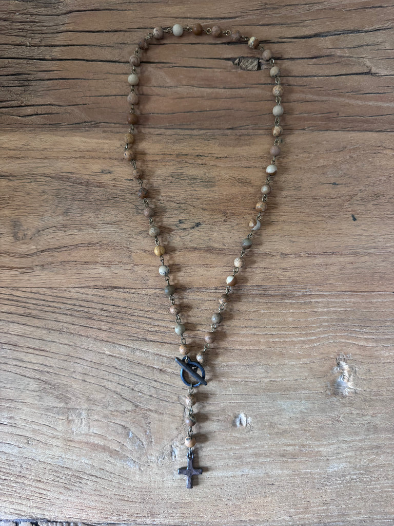 Terra Cross Necklace