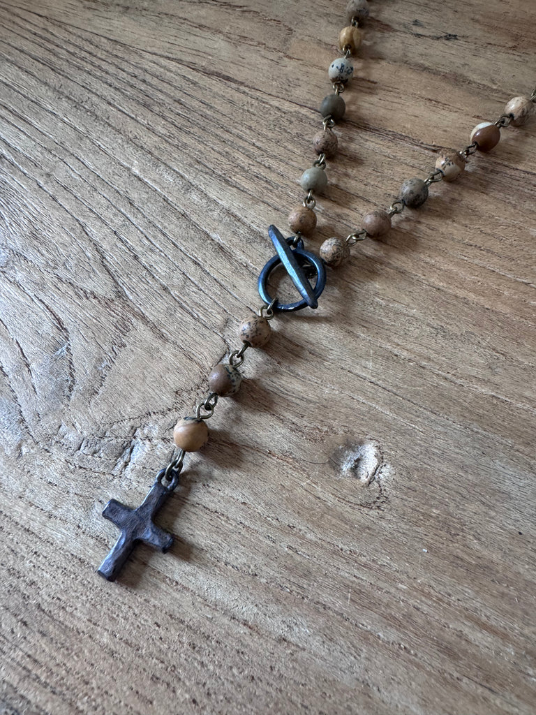 Terra Cross Necklace
