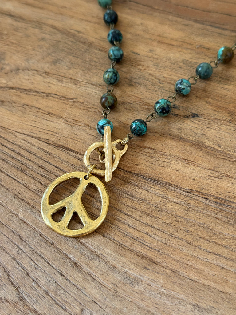 Ramble Peace Necklace