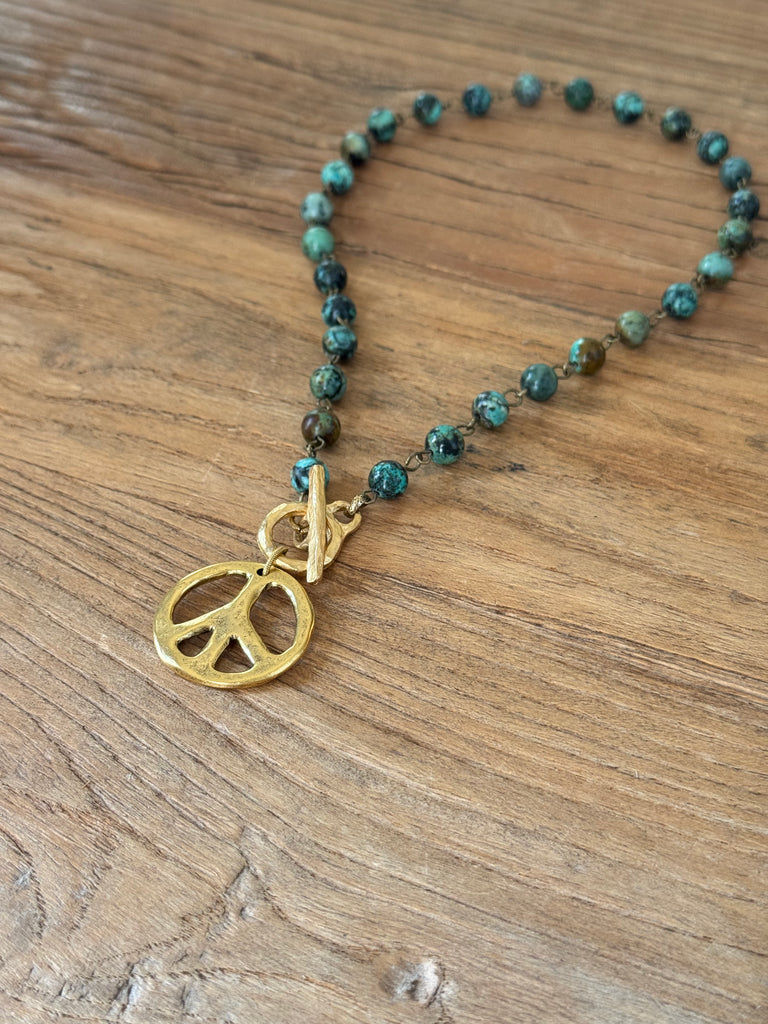 Ramble Peace Necklace