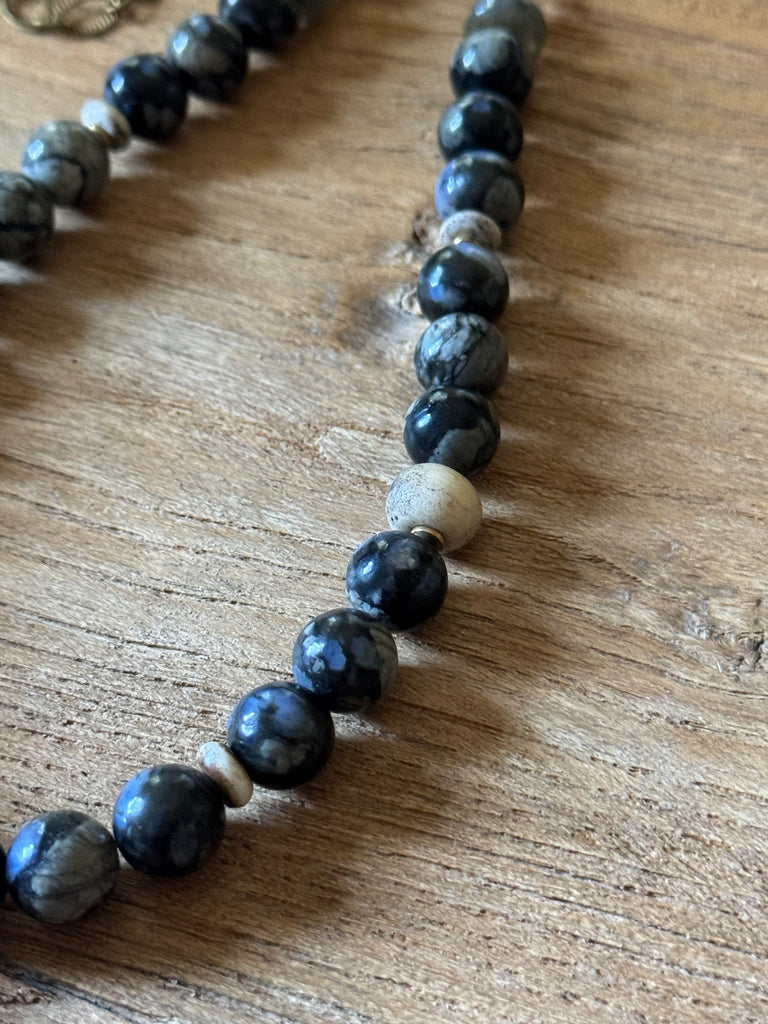 Midnight Relic Cross Necklace