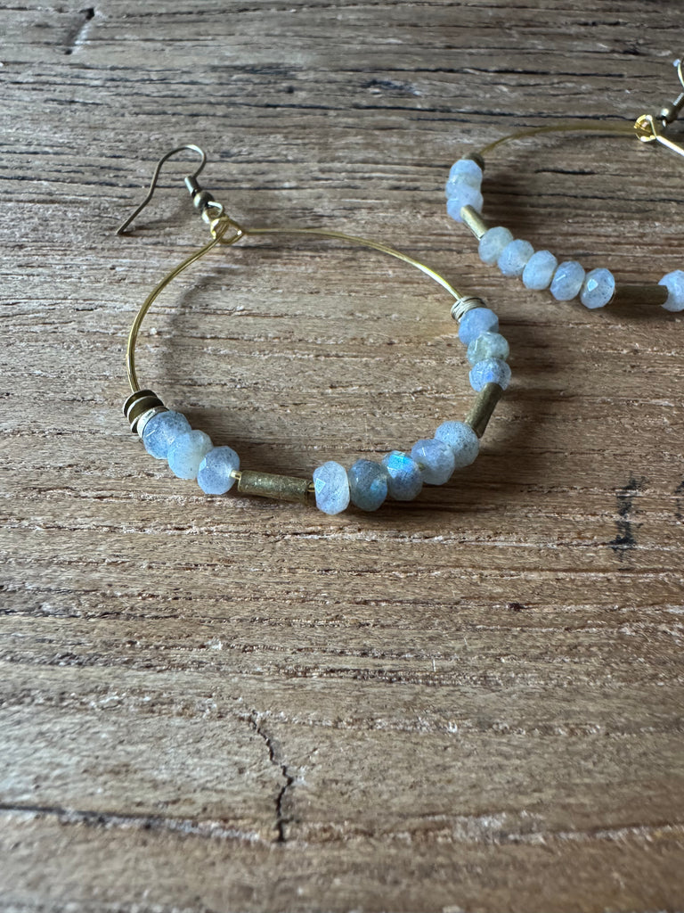 Moon Dust Hoops