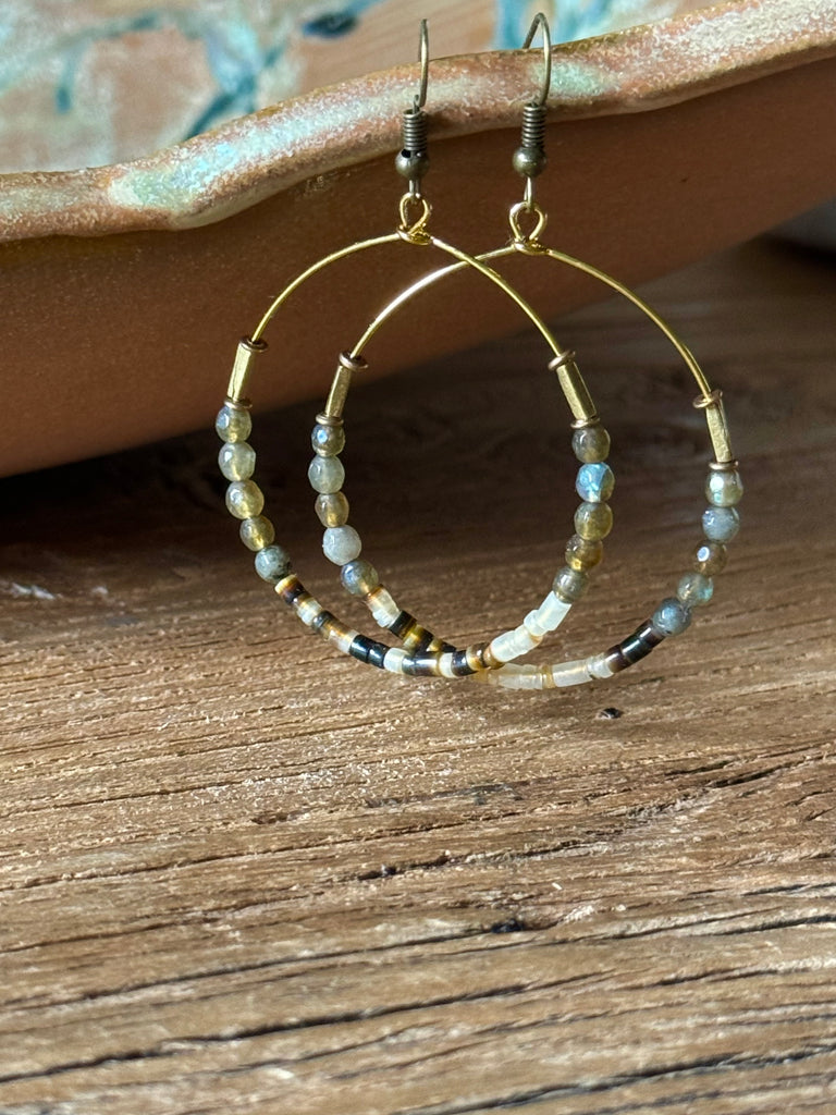 Laken Hoop Earrings