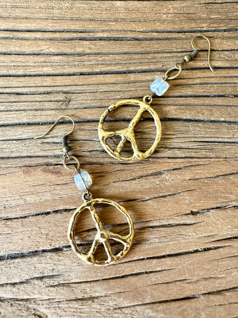 Artisan Peace Bling Earrings