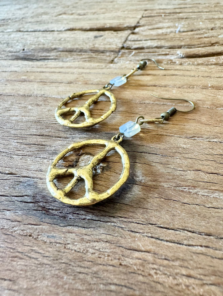 Artisan Peace Bling Earrings