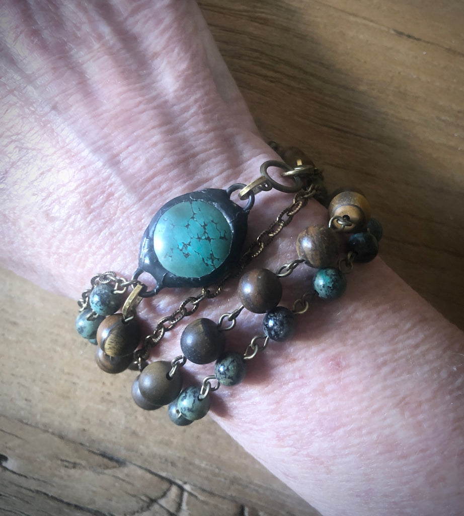 Turquoise Wrap Bracelet