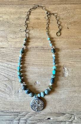 Emeline Turquoise Necklace