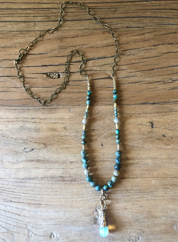 Delilah Turquoise Necklace