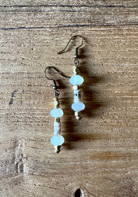 Moonstone Drop Earring