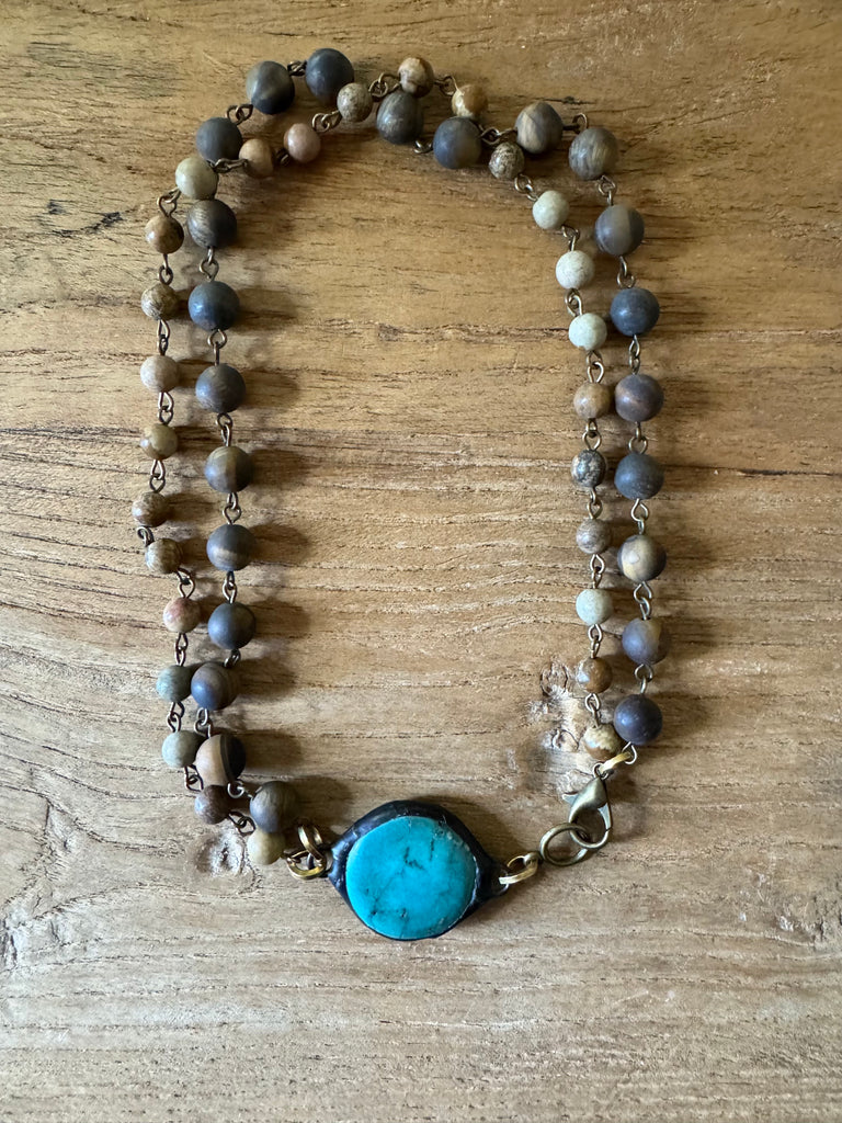 Turquoise Wrap Bracelet