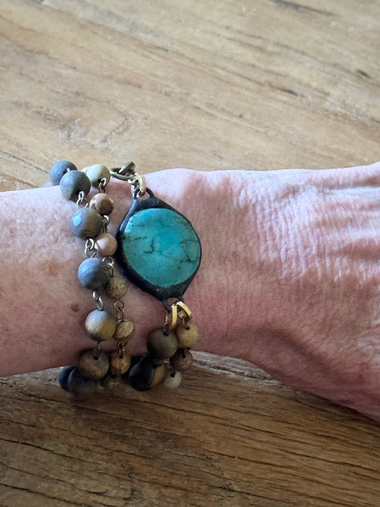 Turquoise Wrap Bracelet