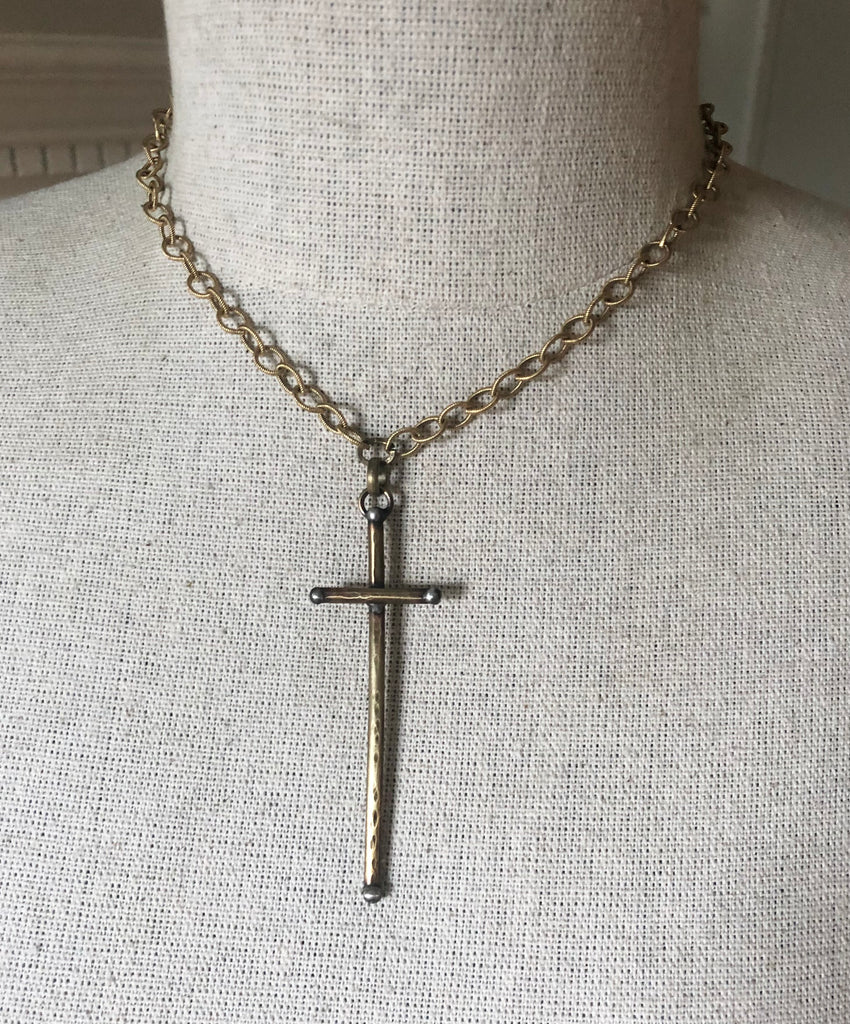 Artisan Cross Necklace
