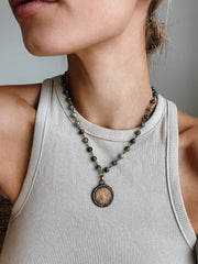 ★VINTAGE HOLLYWOOD★Round Coin Necklace★コインネックレス★ ☆VINTAGE HOLLYWOOD☆Round Coin Necklace☆コインネックレス
